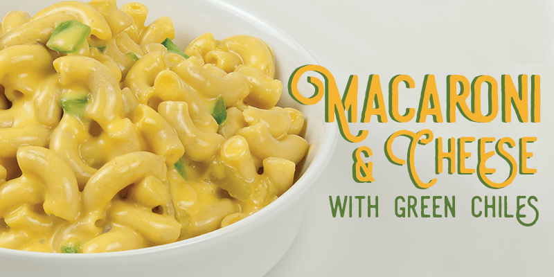 Mac and cheese with green chiles recipe | Land O'Lakes Foodservice