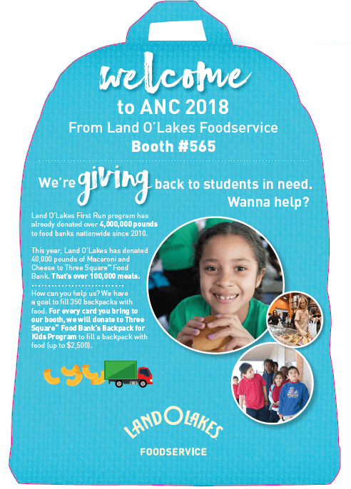 Three Square Food Bank and Land O'Lakes Fill the Backpack Partnership Summary