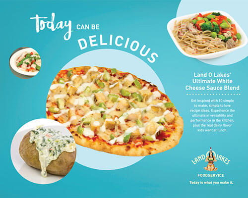 Land O Lakes® Ultimate White Cheese Sauce Blend Recipe Booklet