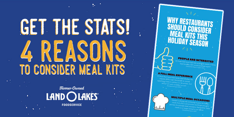 Get the stats! 4 Reasons to consider meal kits from Land O'Lakes