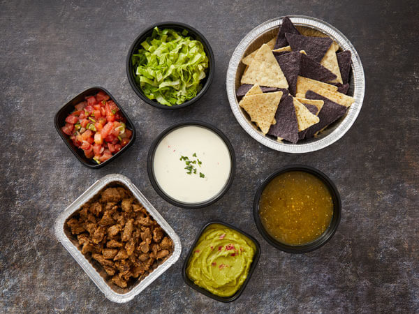 ALT TEXT: Land O’Lakes Foodservice | Nacho Meal Kit components