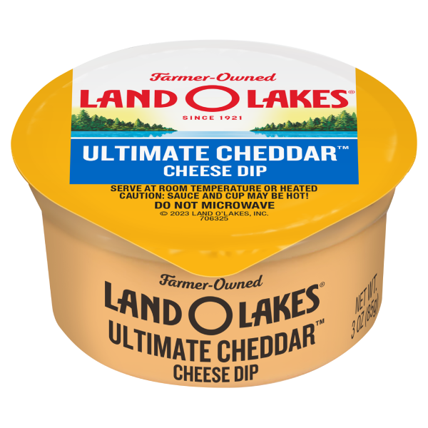 Land O Lakes® Ultimate Cheddar™ Cheese Dip Cups | Land O'Lakes