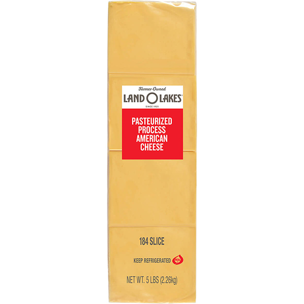 Land O Lakes® American Cheese, Slices, Yellow, 184 | Land O'Lakes ...