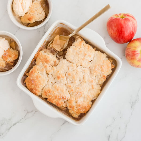 Apple Cobbler Recipe with Cake Mix - The Organized Mom