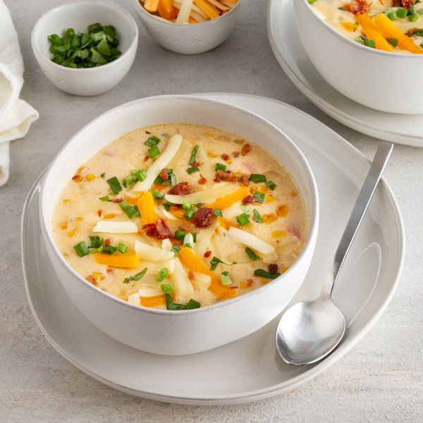 Cheesy Corn Chowder