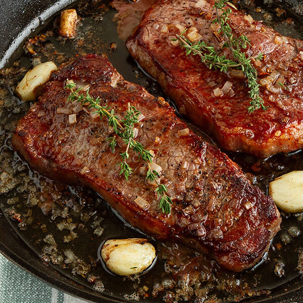 Butter-Basted Steak