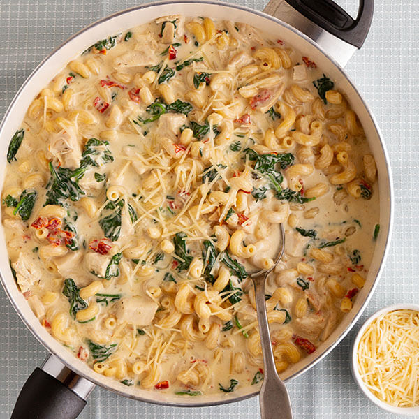 One-Pan Tuscan Chicken Pasta