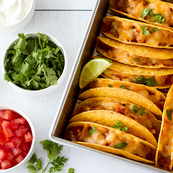 Baked Turkey Tacos
