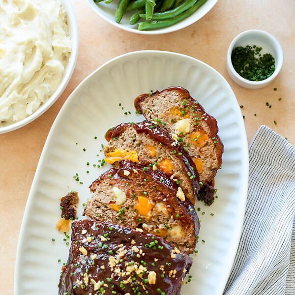 Cheesy BBQ Meatloaf