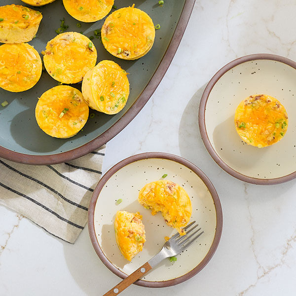 Cheesy Bacon and Egg Bites