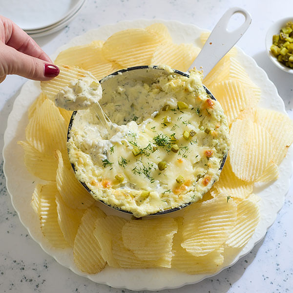 Cheesy Pickle Dip