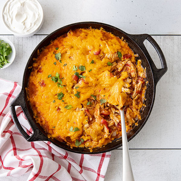 Chicken Enchilada Skillet