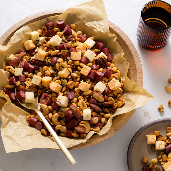 Cheesy Chili Lime Snack Mix