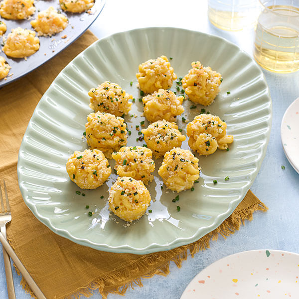 Stuffed Mac and Cheese Bites