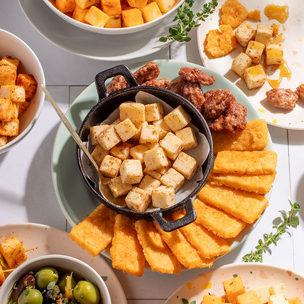 Pumpkin Pie Spice Seasoned Cheese Cubes