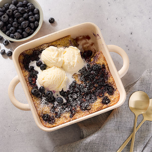 Blueberry Spoon Cake