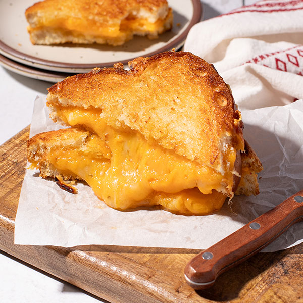 Air Fryer Hot Honey Grilled Cheese