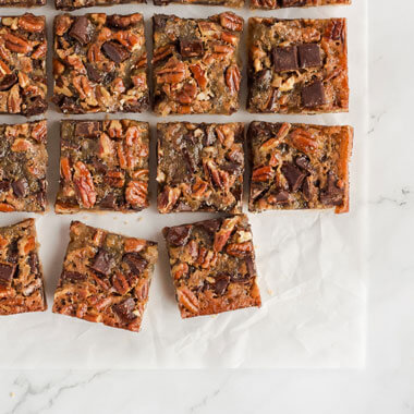 Chocolate Pecan Pie Bars