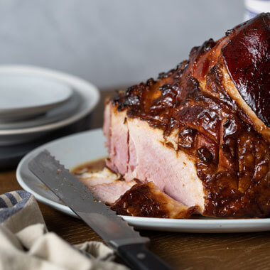 Brown Sugar Citrus-Glazed Ham