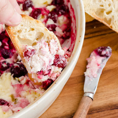 Baked Cranberry Jalapeño Dip