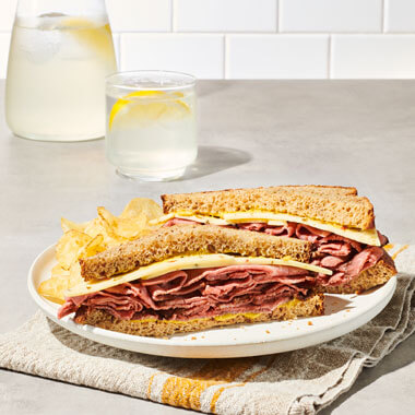 Deli Roast Beef with Hot Pepper Cheese