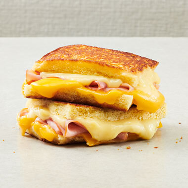 Hot Ham and Cheese Sandwich