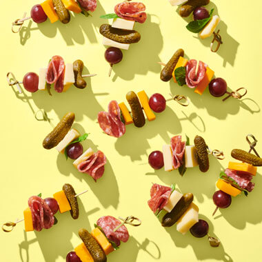 Sharp Cheddar Skewers