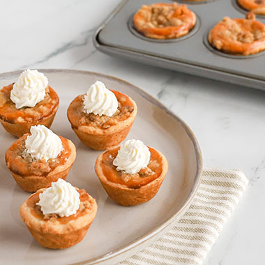 Mini Pumpkin Tarts