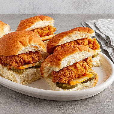 Air Fryer Chicken Sandwiches