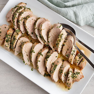 Garlic Butter Pork Tenderloin