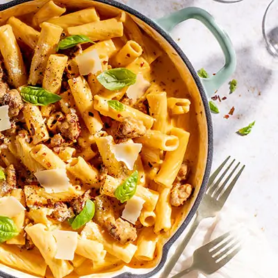 Cheesy Italian Rigatoni