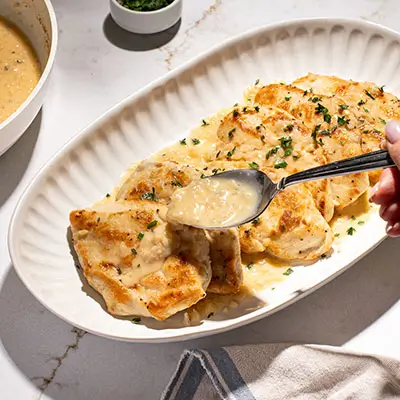 Chicken Breasts with Pan Sauce