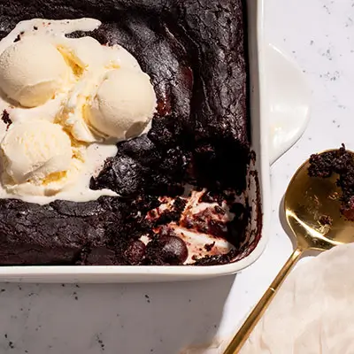 Chocolate Self-Saucing Cake