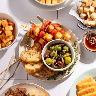 Pizza Seasoned Cheese Cubes
