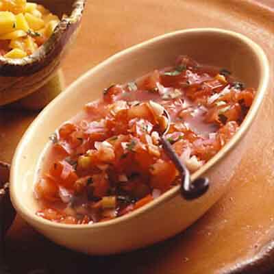 Roasted Tomato & Chiles Salsa