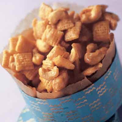 Cashew Corn Crunch Clusters