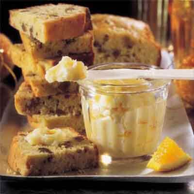 Nutty Orange Holiday Loaves with Marmalade Butter