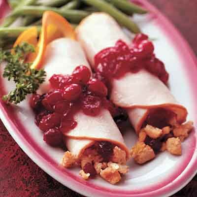 Turkey Cranberry Roll-Ups