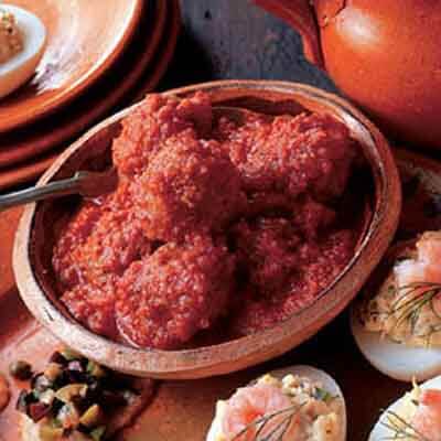 Meatballs in Spicy Chorizo Sauce