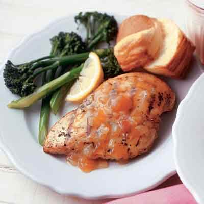 Apricot Honey Grilled Chicken