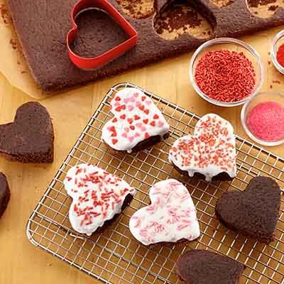 Heart shaped 2024 brownie pan