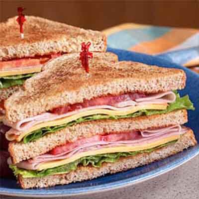 All-American Deli Club Sandwich