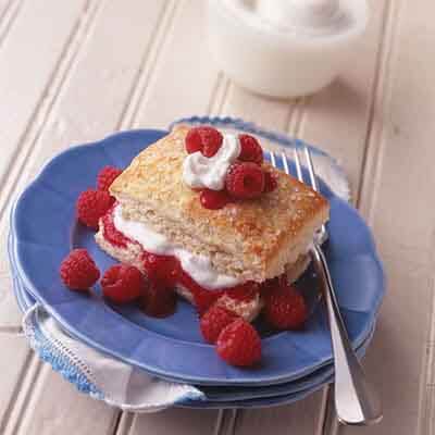 Shimmering Raspberry Shortcake