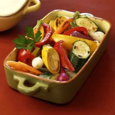 Grilled Garden Vegetables