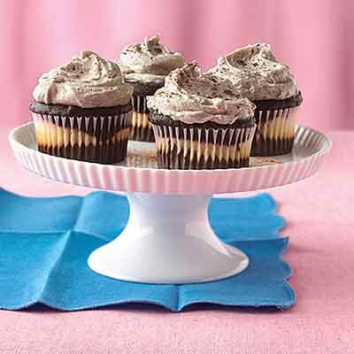 Chocolate Chai Cupcakes with Buttercream Frosting