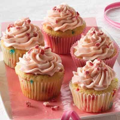 Peppermint Crunch Cupcakes