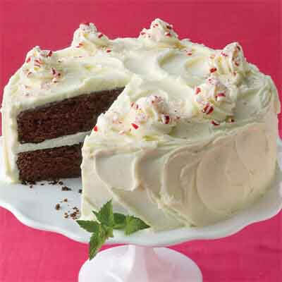 Peppermint Party Cake