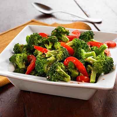 Broccoli Bell Pepper Sauté