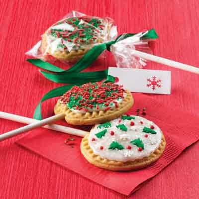 Christmas Lollipop Cookies