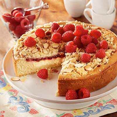 Lemon-Raspberry Double Cream Coffee Cake